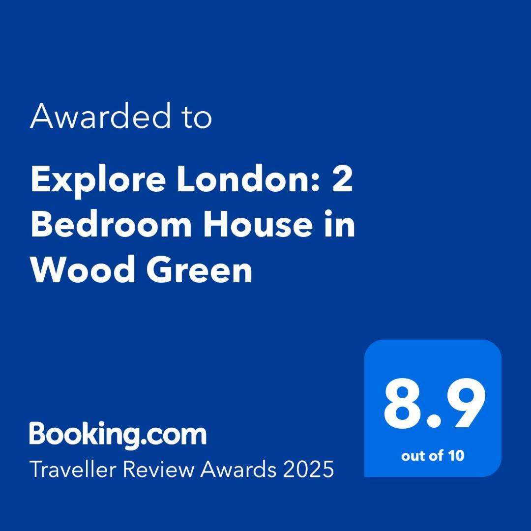 Explore London: 2 Bedroom House In Wood Green Kültér fotó